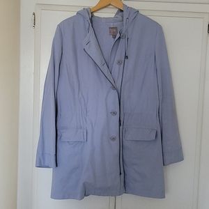 Versatile light blue jacket